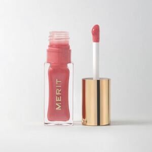 MERIT BEAUTY | NIB Shade Slick Sheen Tinted Lip Oil "Pointelle" The Sheens